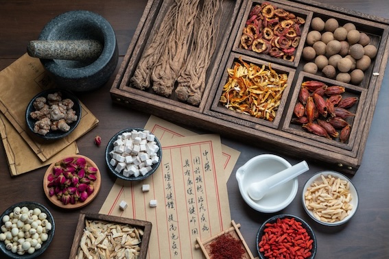 chinese herbs plantas chinas Qi yin yang